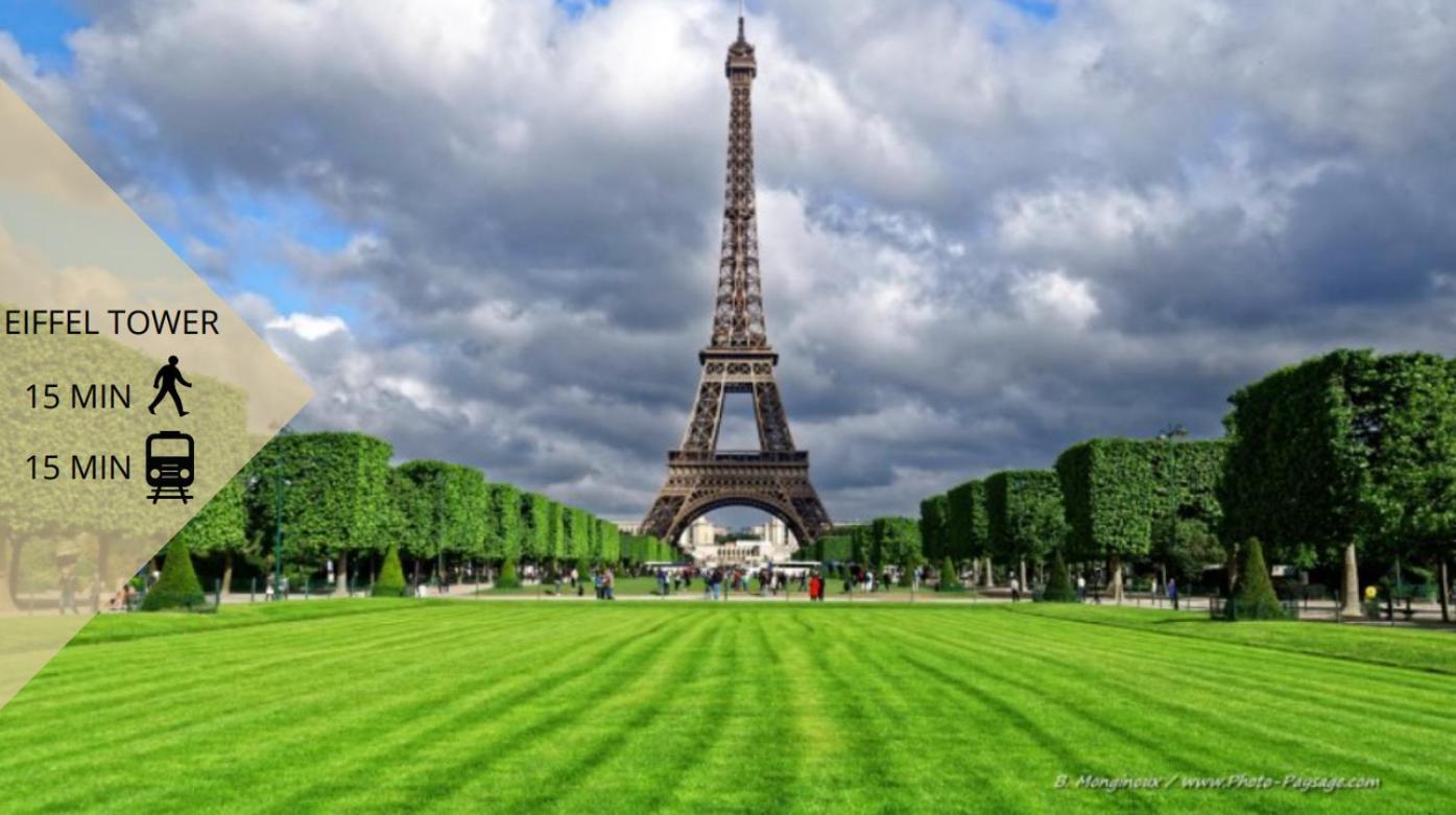 Appartement De Standing 3 - Tour Eiffel/Invalides ปารีส ภายนอก รูปภาพ